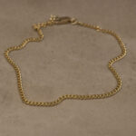 Fine Curb Bracelet - 14k Gold