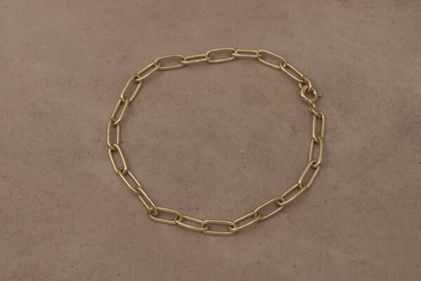 Finest Paperclip Necklace- 14k Gold - Image 3