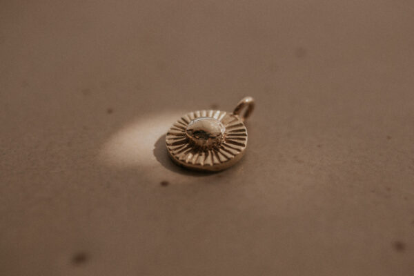 Sunshine Charm small - 9k, 14k Gold and Silver