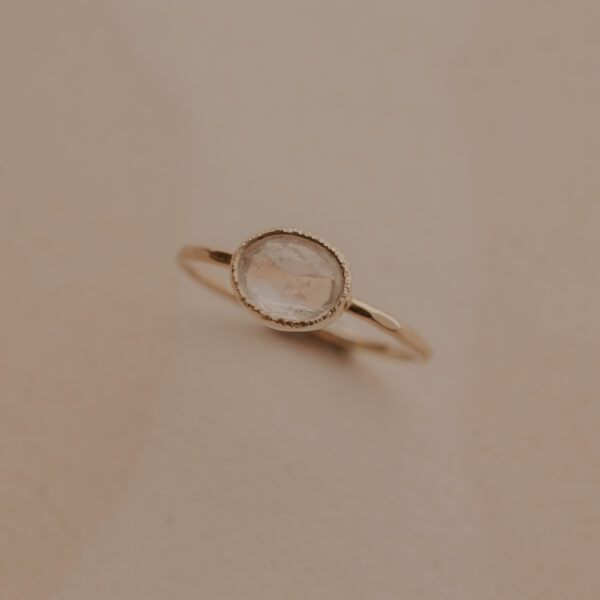 Ring met maansteen – 14k Gold