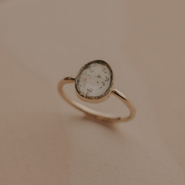 Ring met aquamarijn – 14k Gold