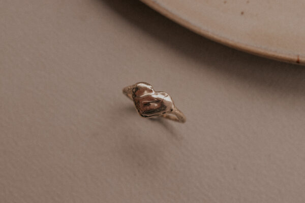 Pinky Promise Ring - 9k, 14k Gold and Silver - Image 4