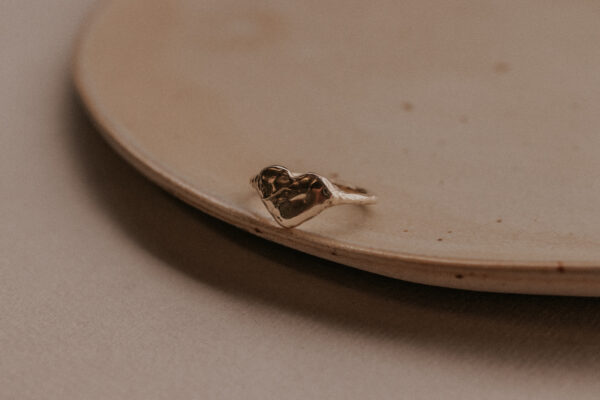 Pinky Promise Ring - 9k, 14k Gold and Silver - Image 3