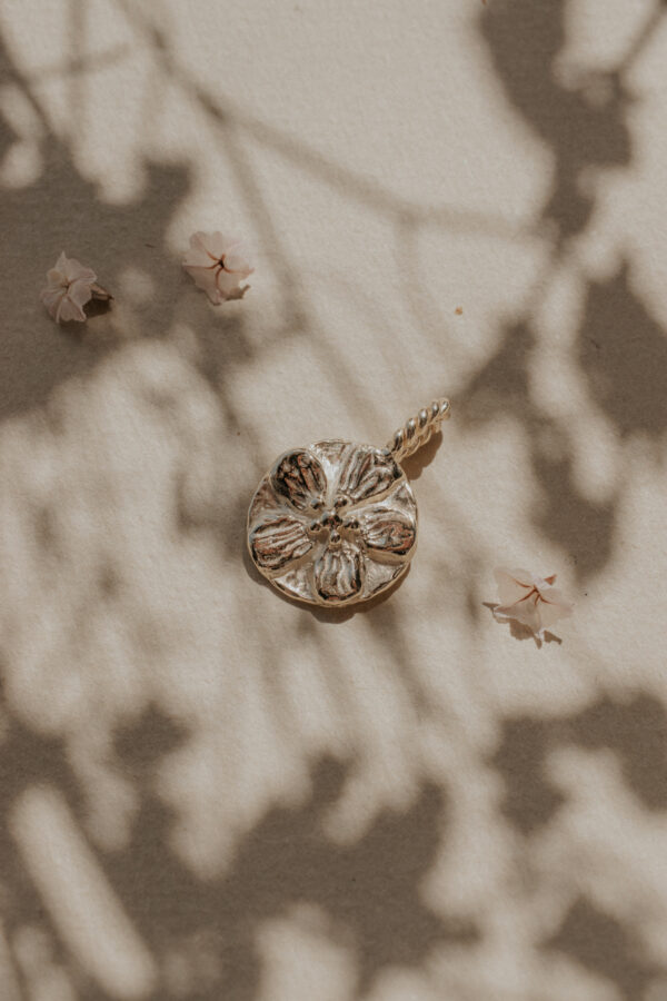 Forget-Me-Not necklace charm