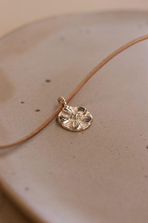 Forget-Me-Not necklace charm