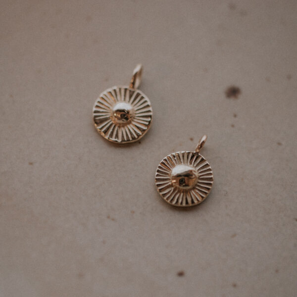 Ready to Ship - Sunshine Charm in 9k Gold